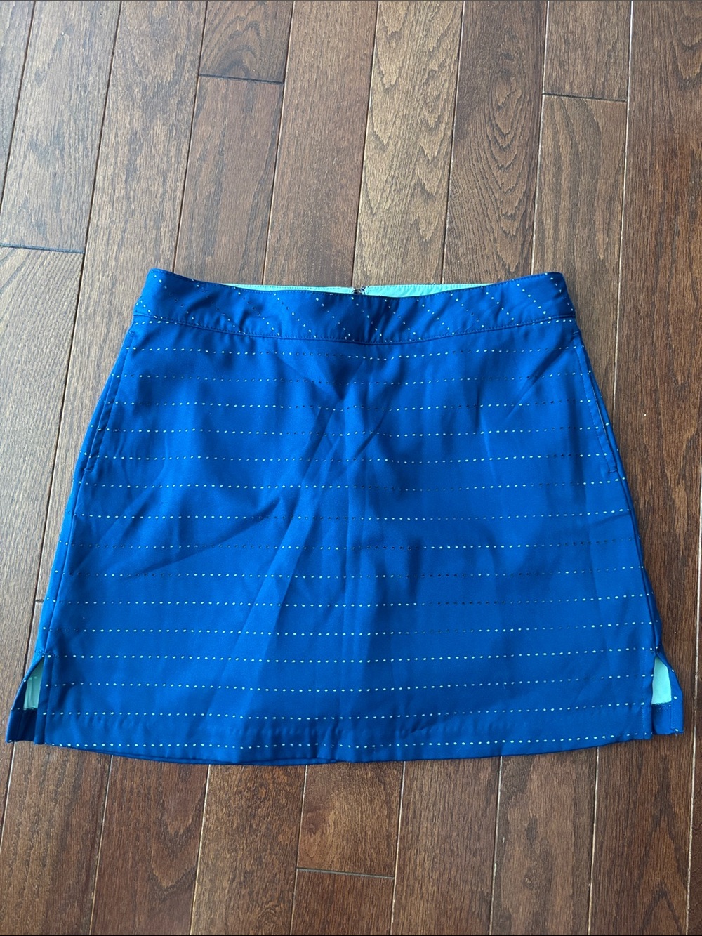 Lady Hagen Royal Blue Golf or Tennis Skort with Subtle Pin Dots